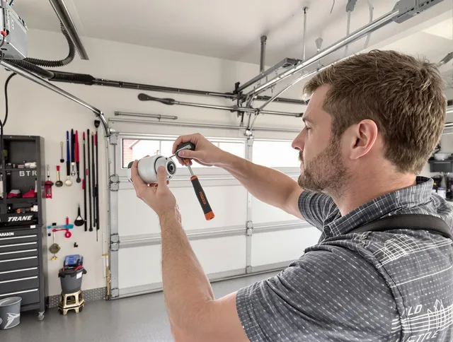 Garage door opener repair service by South Windsor Garage Door Repair in South Windsor